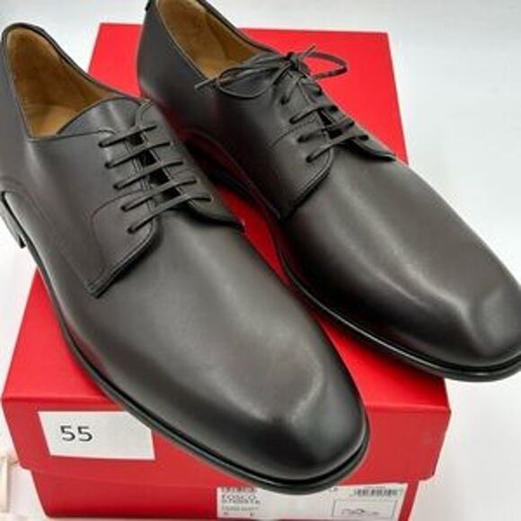 Men's Salvatore Ferragamo Fosco Leather Oxford's size 9E made in Italy - Picture 3 of 12